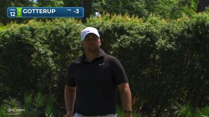 Chris Gotterup | Round 1 | 12th hole | Shot 4 | 2026 RBC Heritage