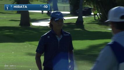 Kensei Hirata | Round 4 | 1st hole | Shot 3 | 2025 Sony Open