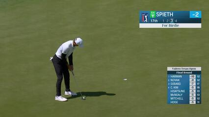 Jordan Spieth | Round 4 | 17th hole | Shot 3 | 2025 Valero