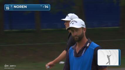 Alex Noren | Round 4 | 15th hole | Shot 4 | 2025 Wyndham
