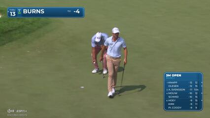 Sam Burns | Round 2 | 4th hole | Shot 4 | 2025 3M Open