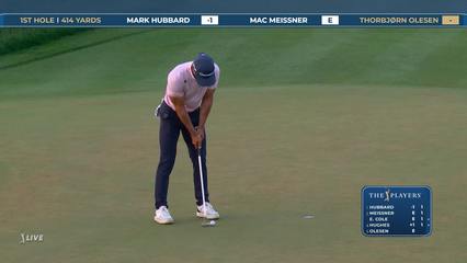 Thorbjørn Olesen | Round 1 | 1st hole | Shot 4 | 2026 THE PLAYERS