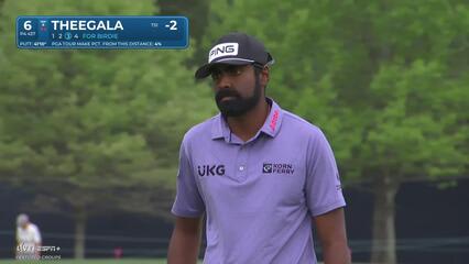 Sahith Theegala | Round 2 | 6th hole | Shot 4 | 2025 Houston Open