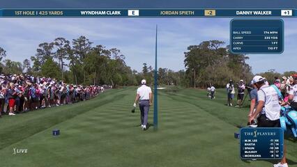 Jordan Spieth | Round 2 | 1st hole | Shot 1 | 2025 THE PLAYERS