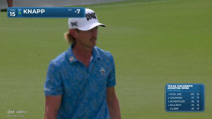 Jake Knapp | Round 4 | 15th hole | Shot 3 | 2025 Houston Open