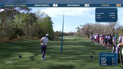 Tom Kim | Round 2 | 14th hole | Shot 1 | 2025 THE PLAYERS