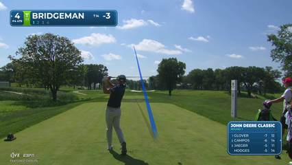 Jacob Bridgeman | Round 1 | 4th hole | Shot 1 | 2026 John Deere
