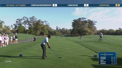 Aaron Rai | Round 1 | 1st hole | Shot 1 | 2025 THE PLAYERS