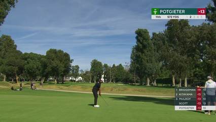 Aldrich Potgieter | Round 4 | 11th hole | Shot 2 | 2026 The Genesis