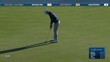 Alex Smalley | Round 1 | 14th hole | Shot 4 | 2025 THE PLAYERS