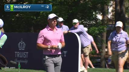 Rory McIlroy | Round 4 | 5th hole | Shot 1 | 2026 Truist Championship
