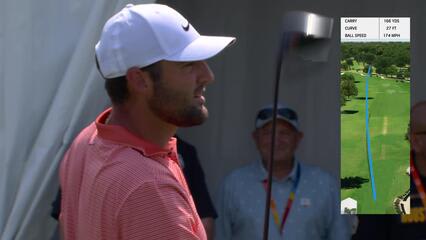 Scottie Scheffler | Round 3 | 1st hole | Shot 1 | 2025 Houston Open