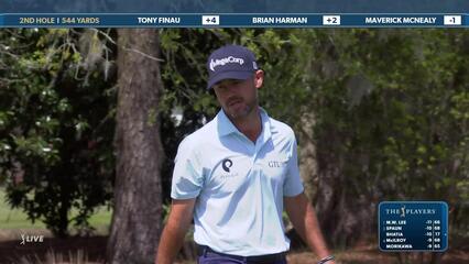 Brian Harman | Round 2 | 2nd hole | Shot 4 | 2025 THE PLAYERS