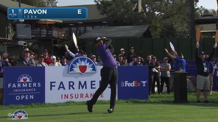 Matthieu Pavon | Round 1 | 1st hole | Shot 1 | 2025 Farmers