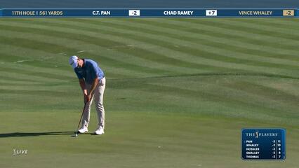 Vincent Whaley | Round 1 | 11th hole | Shot 4 | 2025 THE PLAYERS
