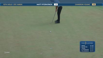 Cameron Young | Round 4 | 12th hole | Shot 4 | 2026 THE PLAYERS