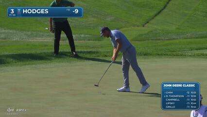 Lee Hodges | Round 3 | 3rd hole | Shot 3 | 2025 John Deere