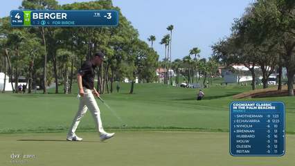 Daniel Berger | Round 2 | 4th hole | Shot 3 | 2026 Cognizant Classic