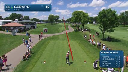 Ryan Gerard | Round 3 | 14th hole | Shot 1 | 2025 Rocket Classic