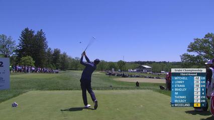Gary Woodland | Round 3 | 2nd hole | Shot 1 | 2025 Truist Championship