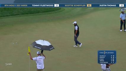 Scottie Scheffler | Round 1 | 8th hole | Shot 4 | 2026 THE PLAYERS