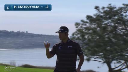 Hideki Matsuyama | Round 1 | 4th hole | Shot 3 | 2025 Farmers