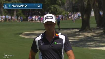 Viktor Hovland | Round 1 | 11th hole | Shot 4 | 2025 RBC Heritage