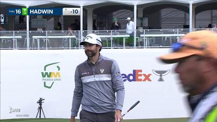 Adam Hadwin | 2023 WM Phoenix Open | Round 2 | 16th hole | Shot 3
