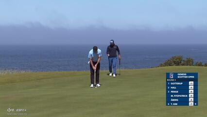 Justin Rose | Round 3 | 13th hole | Shot 5 | 2025 Genesis Scottish Open