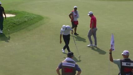 Adam Svensson | Round 2 | 4th hole | Shot 3 | 2025 3M Open