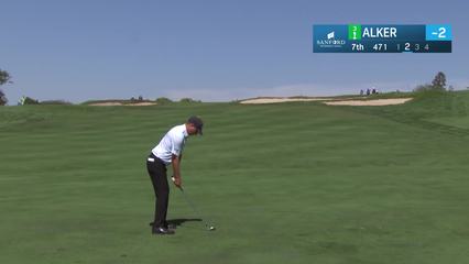 Steven Alker | Round 1 | 7th hole | Shot 2 | 2025 Sanford Int