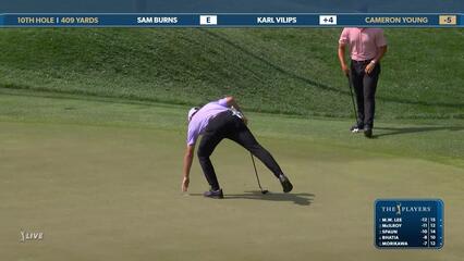 Cameron Young | Round 2 | 10th hole | Shot 4 | 2025 THE PLAYERS