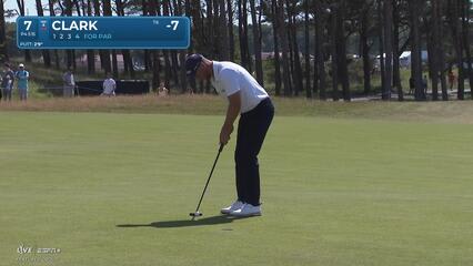 Wyndham Clark | Round 3 | 7th hole | Shot 4 | 2025 Genesis Scottish Open