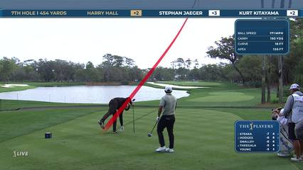 Harry Hall | Round 2 | 7th hole | Shot 1 | 2026 THE PLAYERS