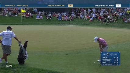Brian Harman | Round 3 | 9th hole | Shot 4 | 2026 THE PLAYERS