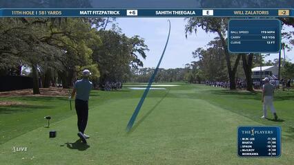 Will Zalatoris | Round 2 | 11th hole | Shot 1 | 2025 THE PLAYERS