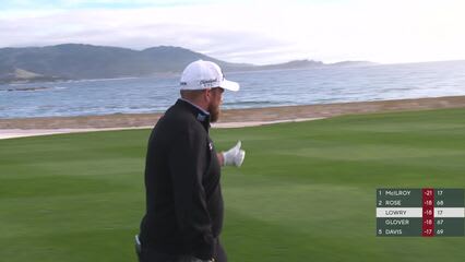 Shane Lowry | Round 4 | 18th hole | Shot 3 | 2025 AT&T Pebble Beach