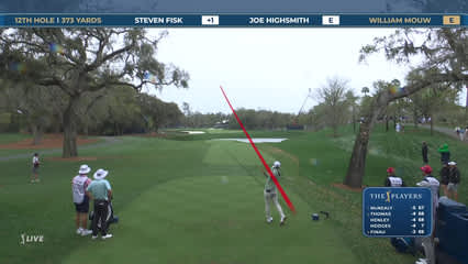 William Mouw | Round 1 | 12th hole | Shot 1 | 2026 THE PLAYERS