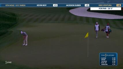 Kristoffer Ventura | Round 1 | 9th hole | Shot 6 | 2025 THE PLAYERS