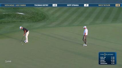 Nick Taylor | Round 2 | 18th hole | Shot 4 | 2025 THE PLAYERS