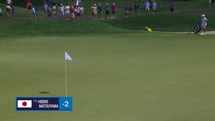 Hideki Matsuyama | Round 4 | 5th hole | Shot 2 | 2025 Travelers