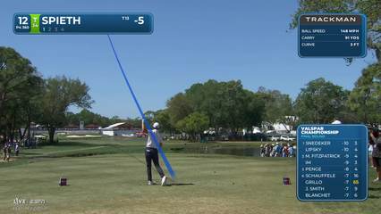 Jordan Spieth | Round 4 | 12th hole | Shot 1 | 2026 Valspar