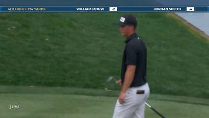 William Mouw | Round 3 | 4th hole | Shot 3 | 2026 THE PLAYERS