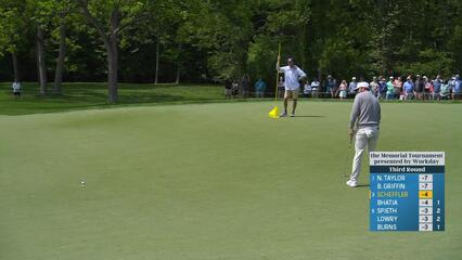 Scottie Scheffler | Round 3 | 1st hole | Shot 4 | 2025 the Memorial