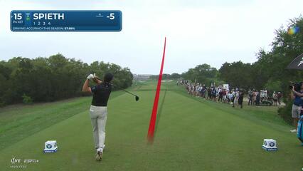 Jordan Spieth | Round 2 | 15th hole | Shot 1 | 2025 Valero