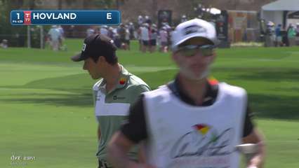 Viktor Hovland | Round 1 | 1st hole | Shot 2 | 2026 Arnold Palmer