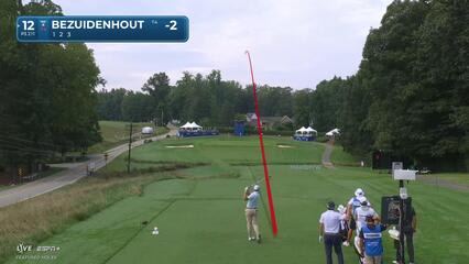 Christiaan Bezuidenhout | Round 1 | 12th hole | Shot 1 | 2025 Wyndham