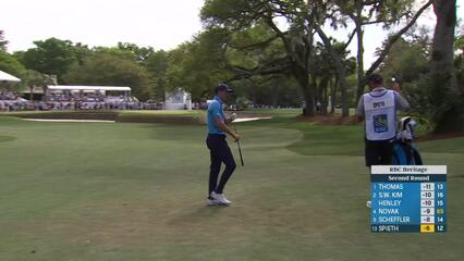 Jordan Spieth | Round 2 | 13th hole | Shot 3 | 2025 RBC Heritage