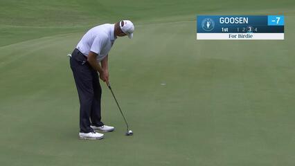 Retief Goosen | Round 4 | 1st hole | Shot 3 | 2025 Tradition