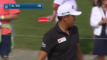 Kevin Yu | Round 4 | 12th hole | Shot 3 | 2025 WM Phoenix Open